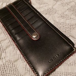 Lodis Audrey Card Case with Zipper Pocket